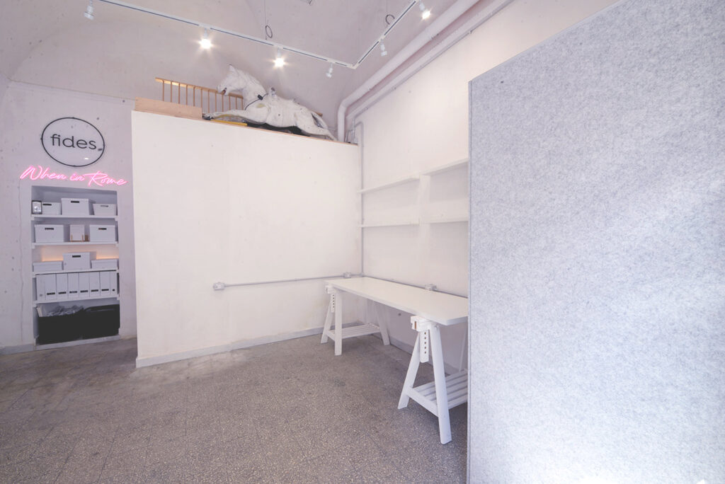 FIDES: pop up space interni