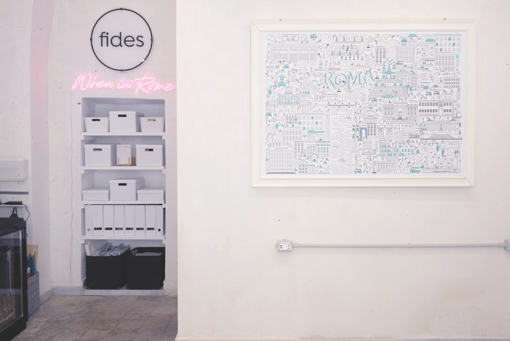 FIDES: pop up space interni